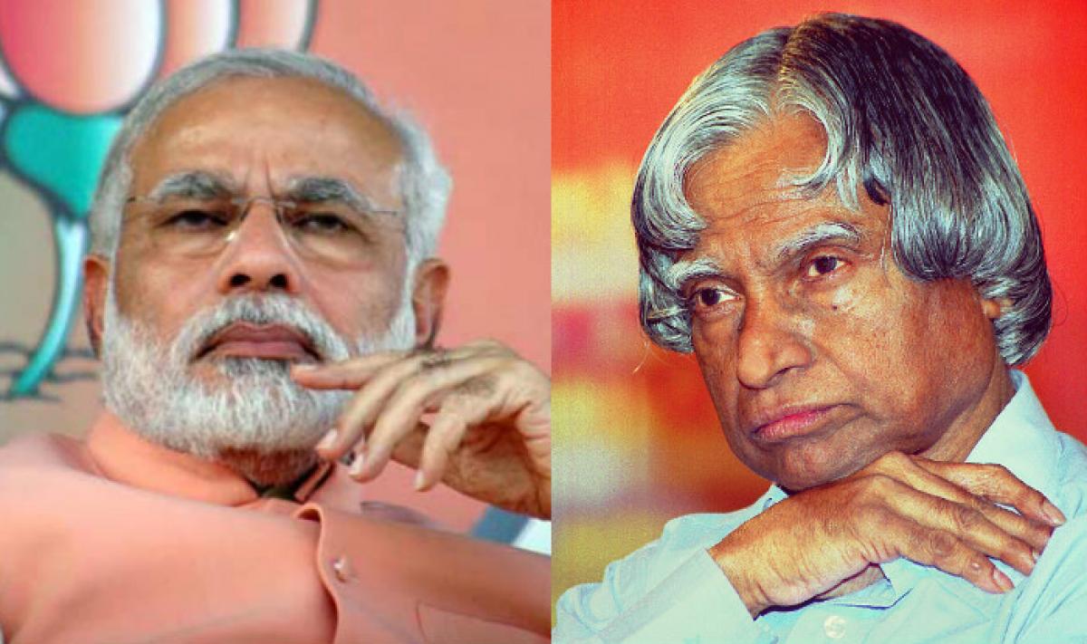 Modi pays tribute to Missile Man Abdul Kalam on 85th birth anniversary